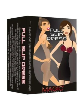 MAGIC Bodyfashion Women's 10FS Full Slip, Black, S : : Fashion