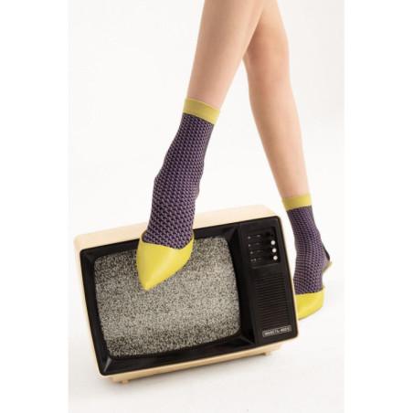 Chaussettes Opaque effet 3 D Psychédéliques Fiore