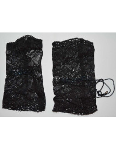 Mitaines Dentelle et strass Lejaby 2