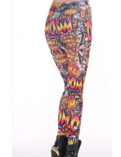 Caleçon Lycra Imprimé comics explosion 2