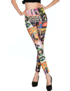 Caleçon Lycra Imprimé rockeuse