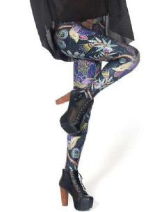 Leggings Mosaique fleurie