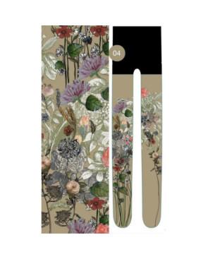 Collant-façon-tatouage-Motif-bouquet-fleuri-Marieantoilette