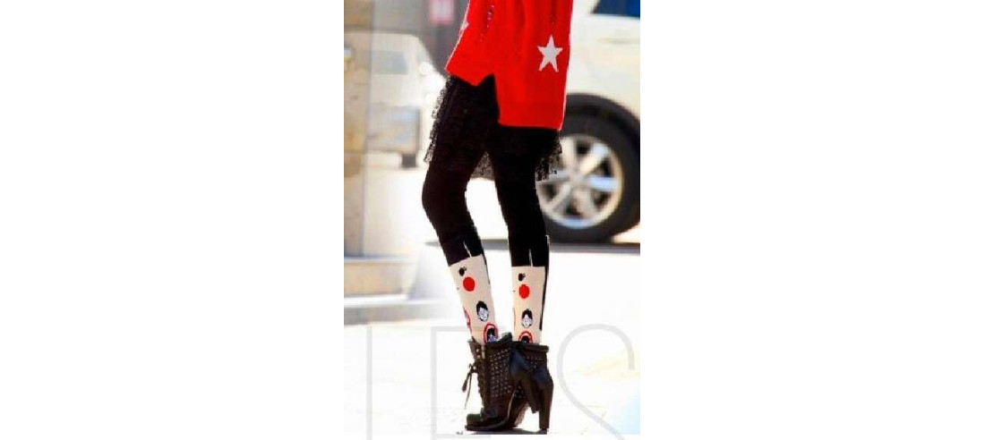 Mi bas Coton Manga look