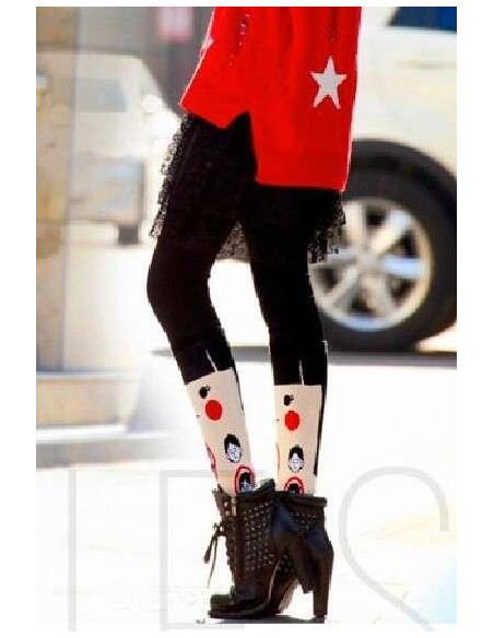 Mi bas Coton Manga look