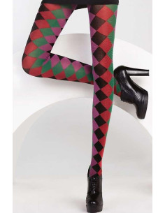 Collant Losange De couleur délire