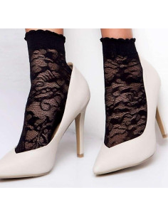 Socquette Dentelle Feston
