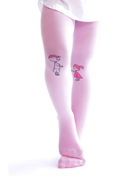 collant  rose capains garçon fille 