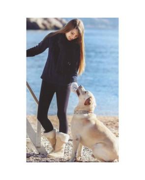 Collant Hiver coton polaire Cronert