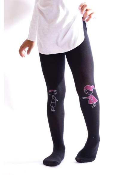 Collant noir Copain et copine