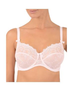 Soutien gorge emboitant dentelle Empreinte rose poudre