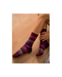 Chaussettes San Giacomo Laine et cachemire Rayures