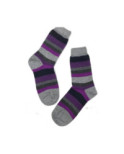 Chaussettes San Giacomo Laine et cachemire Rayures