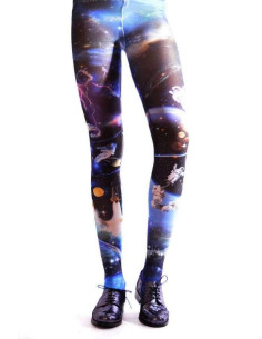 Collant Imprimé Orbite cosmonaute