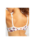Soutien gorge Coton bio Dim Fleuri