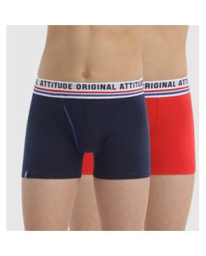 Boxer Dim Duo Coton avec ouverture