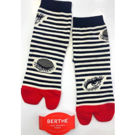 chaussettes Tabis Berthe aux grands Pieds clin d'œil
