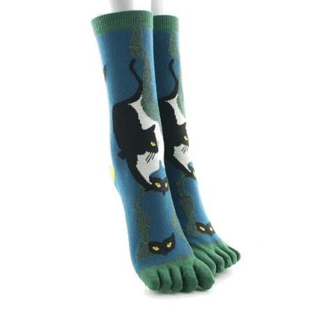 Chaussettes 5 doigts Berthe aux grands Pieds Chats