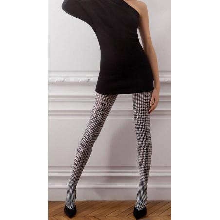 Collant pied de poule Le Bourget Tendance