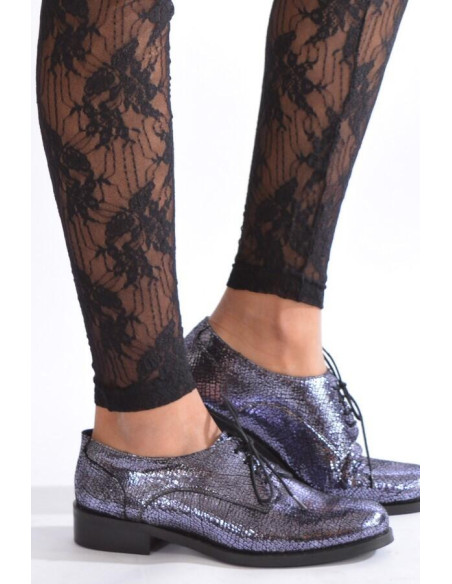 Leggings en dentelle authentique Dolci Calze détail pied