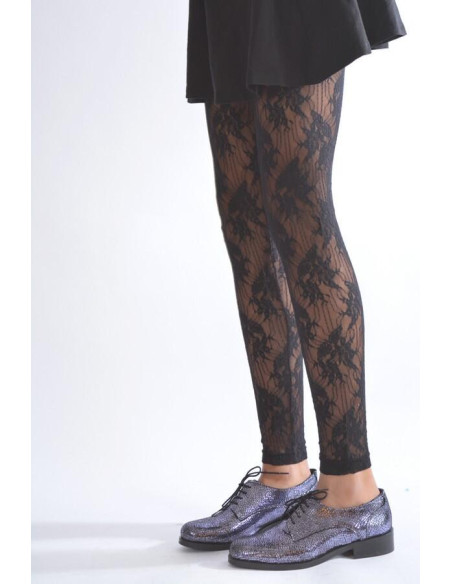 Leggings en dentelle authentique Dolci Calze profil
