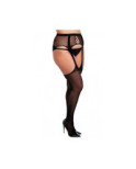 Collant Porte jarretelles resille Curvy Obsessive