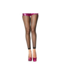 Collant noir  resille sans pieds