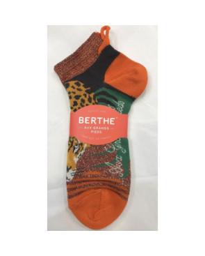 Chaussettes Berthe aux grands Pieds jungle léopard des savanes