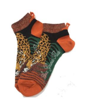 Socquettes Berthe aux grands Pieds Leopard