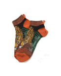 Socquettes Berthe aux grands Pieds Leopard