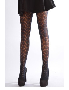 Collant Dentelle Médaillon coton Dolci Calze