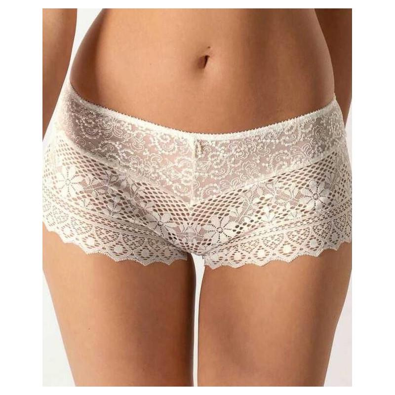 Collant Dentelle Médaillon coton Dolci Calze