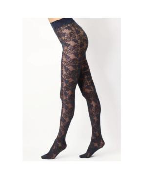  collant oroblu Dentelle fleuri esprit marine