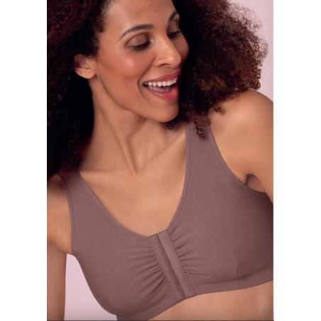 Brassiére post opératoire fermeture avant Coton Anita
