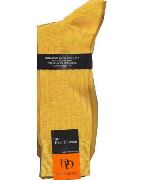  Chaussettes Doré-Doré pur fil d'ecosse