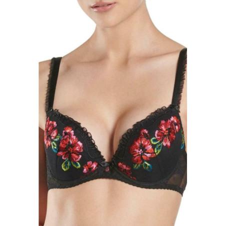 Soutien gorge Push up Aubade fleurs reve eveillé