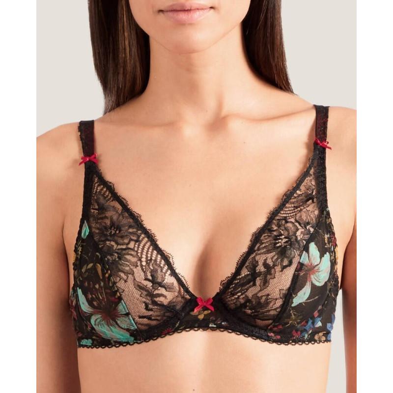 Soutien Gorge Aubade triangle plunge Reine des prés