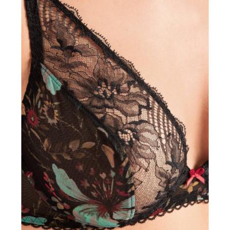 Soutien Gorge Aubade triangle plunge Reine des prés