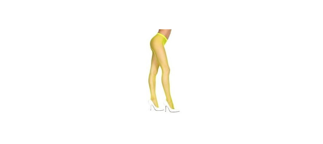 Collant fin  Jaune citron