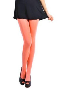 Collant fin orange vitaminée