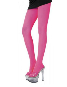 collant uni fushia fin
