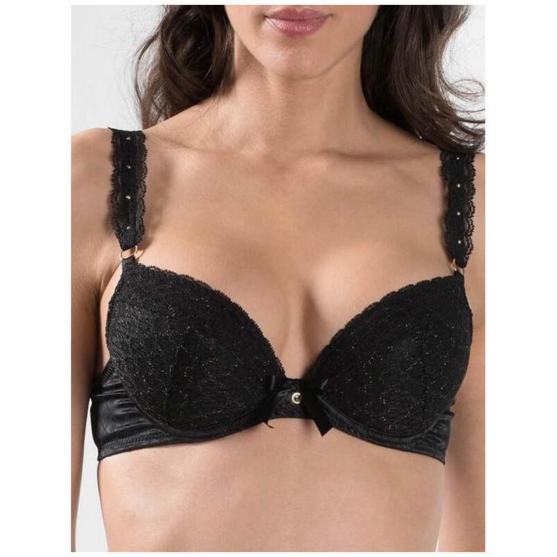 Soutien gorge Aubade Plunge Push Up  confort dentelle