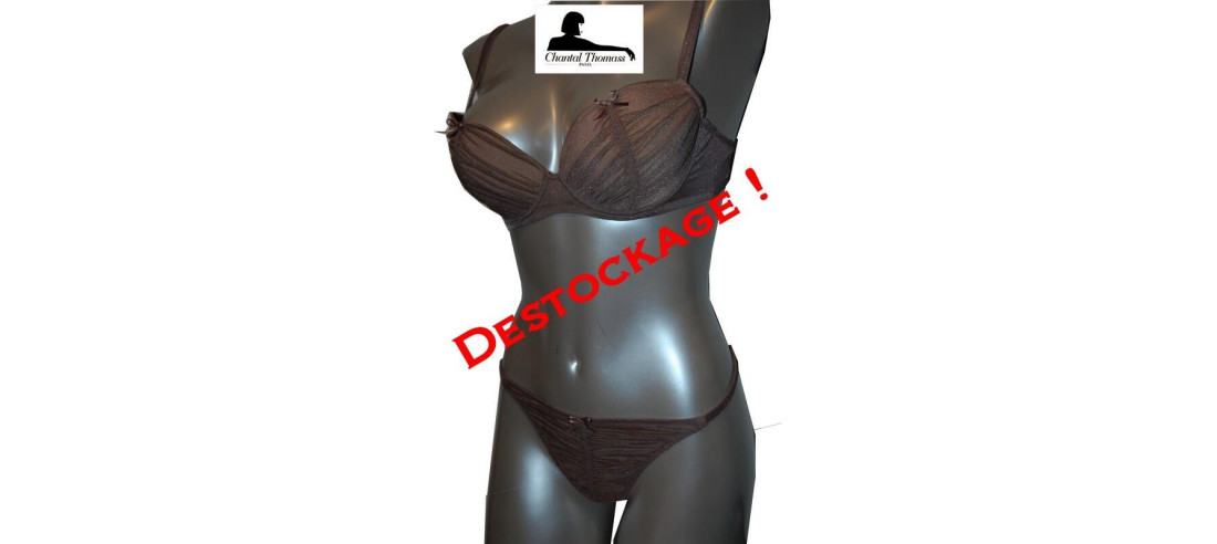 String Tulle fronçe Chantal Thomass Vison