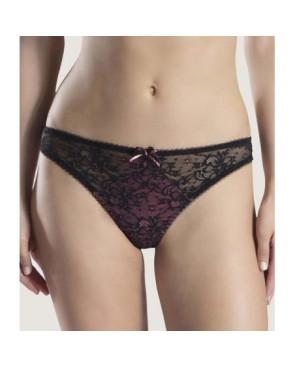 String Aubade courbe divine noir dentelle