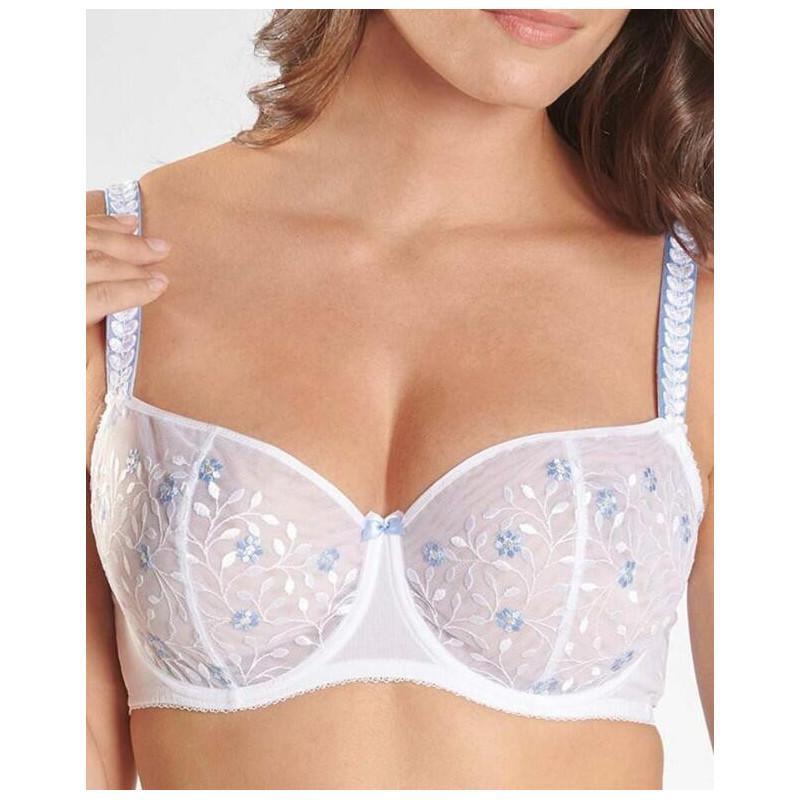Soutien Gorge Balconnet Aubade fleur de cristal
