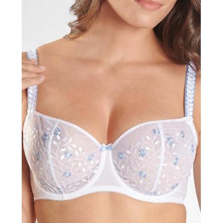 soutien gorge aubade fleurs de cristal
