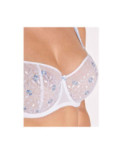 Soutien Gorge Balconnet Aubade fleur de cristal