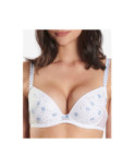 Soutien gorge Aubade Push up Fleurs de cristal