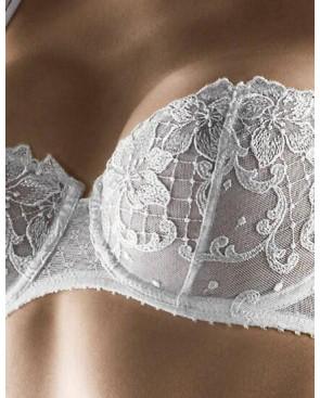 Soutien gorge Aubade Balconnet effet de soie