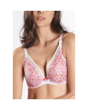 soutien gorge Aubade Classique Plongeant Fleur de cristal